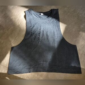 NWOT 90 Degree By Reflex Charcoal Sleeveless Muscle Tank Top Size M